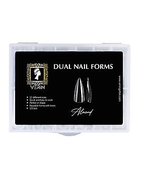 Dual Nail Forms Almond - Verin Gellak