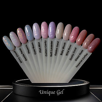 Unique Gel Set 6 stuks Verin Gellak